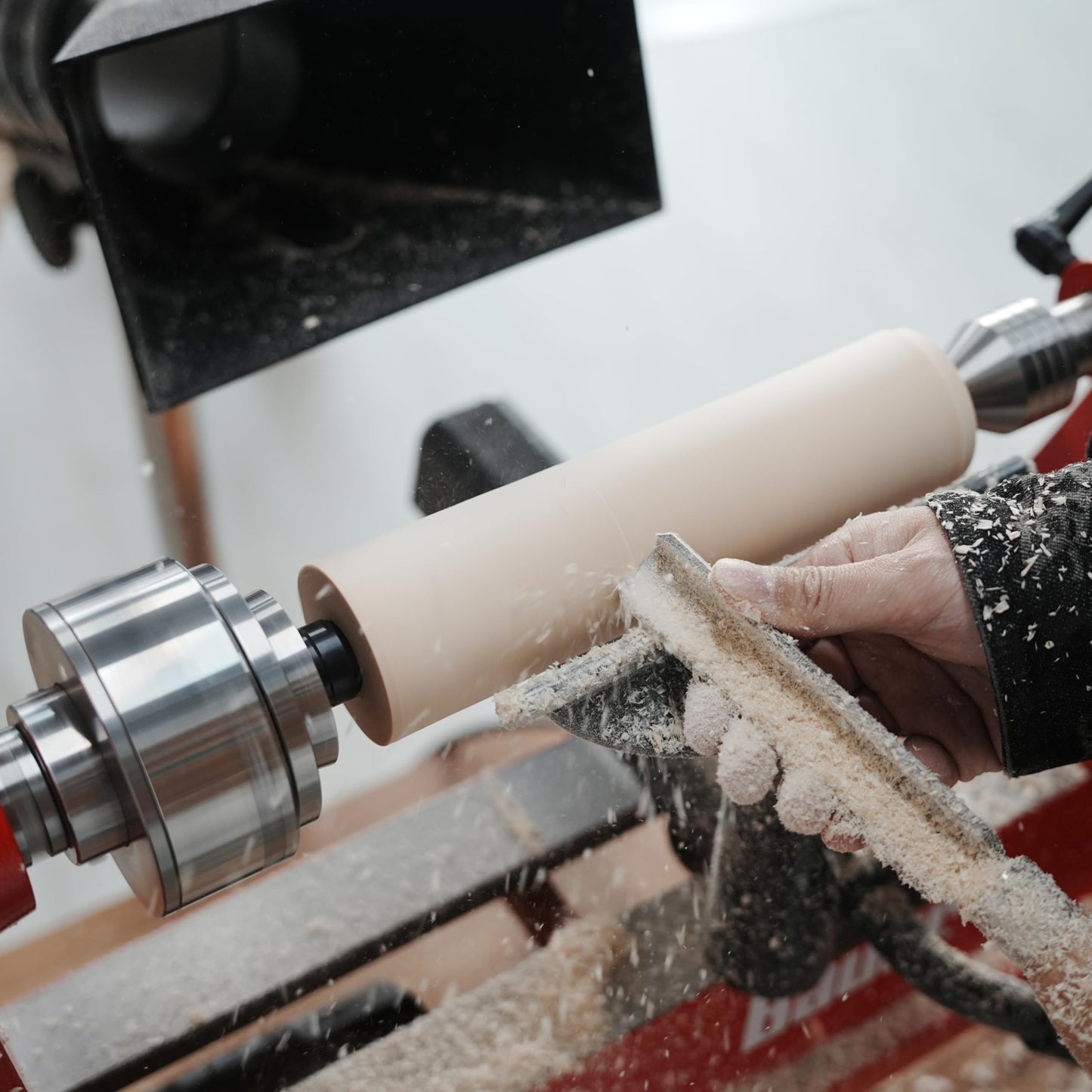 BMWOOD CK-CDC3/4+1 Two pcs 1" and 3/4“ Diameter Multitooth Drive Centers with Spring-Loaded Point Fits Most 4 Jaw Chucks for Woodturning Lathe.