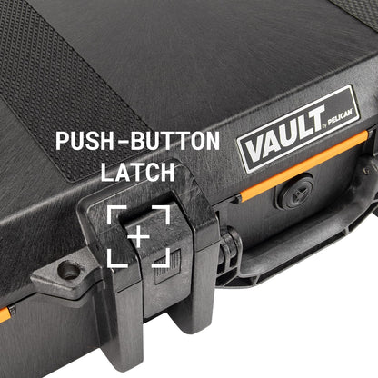 Pelican Vault V700 Long Case with Foam (Black)