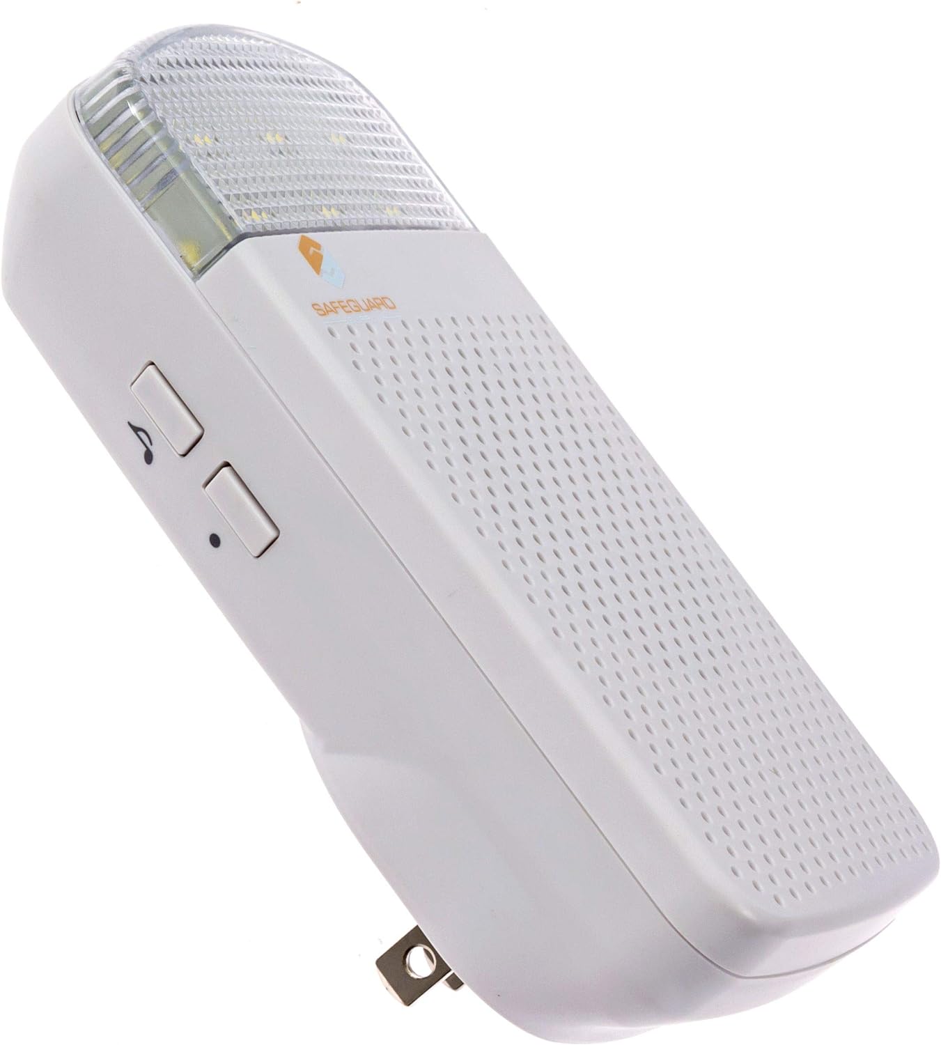 Safeguard Supply Wireless Doorbell Kit- 1000' Range Plug In Doorbell Ideal As Hearing Impaired Doorbell & Deaf Doorbell - Available 95dB Volume Setting & Attention Grabbing Flashing Doorbell Strobe
