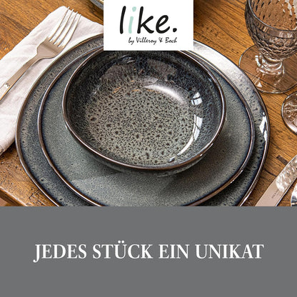 Lave gris Breakfast Plate