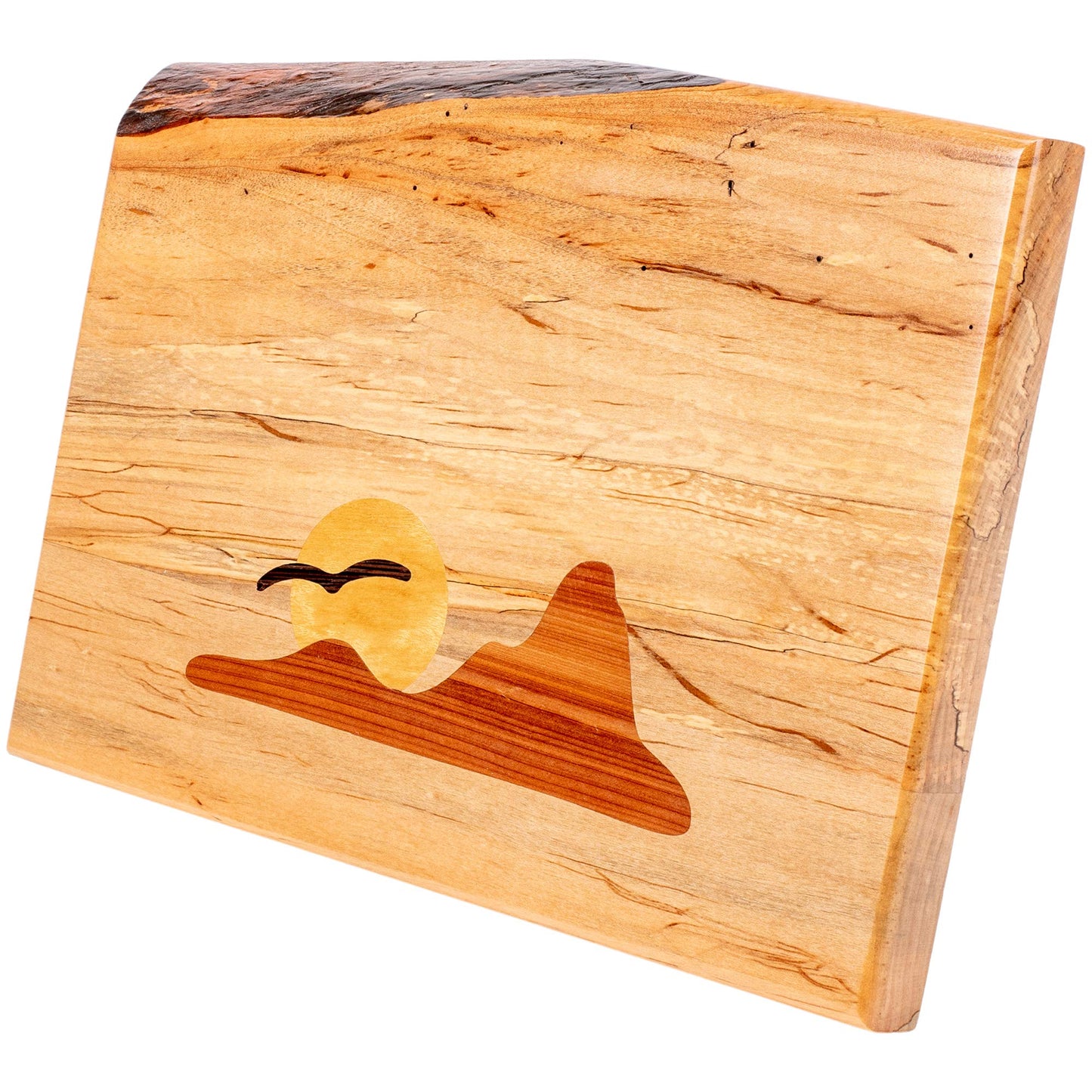 MLIS Mountain Sunset Acrylic Router Inlay Templates by Tarter Woodworking