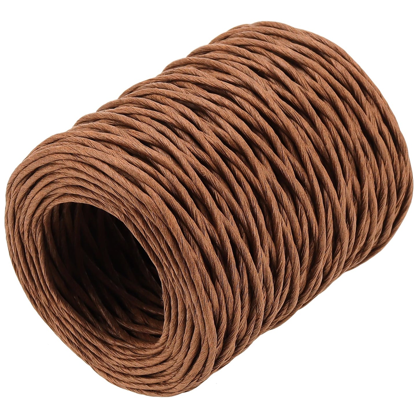 SHEUTSAN 4 PCS 2mm x 164ft Brown Floral Wire, 656ft Bind Wire Twine for Artificial Flower Making, DIY Projects