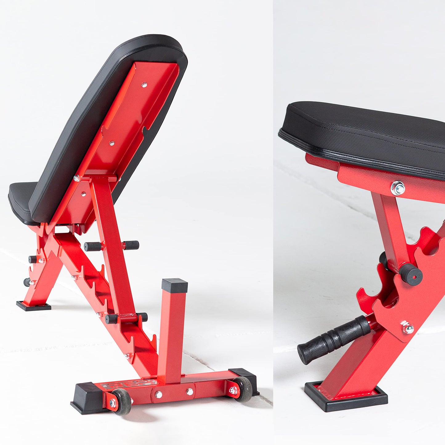 REP AB-3100 Adjustable Weight Bench | Blue FID Strength Chair | Foldable Home Gym Equipment | Flat Incline Decline Workout Bench for Training and Fitness