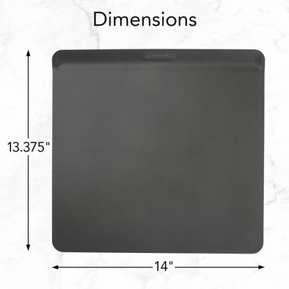 GoodCook AirPerfect Nonstick Air Insulated Cookie Sheet, 14" x 12", No Burning, Gray