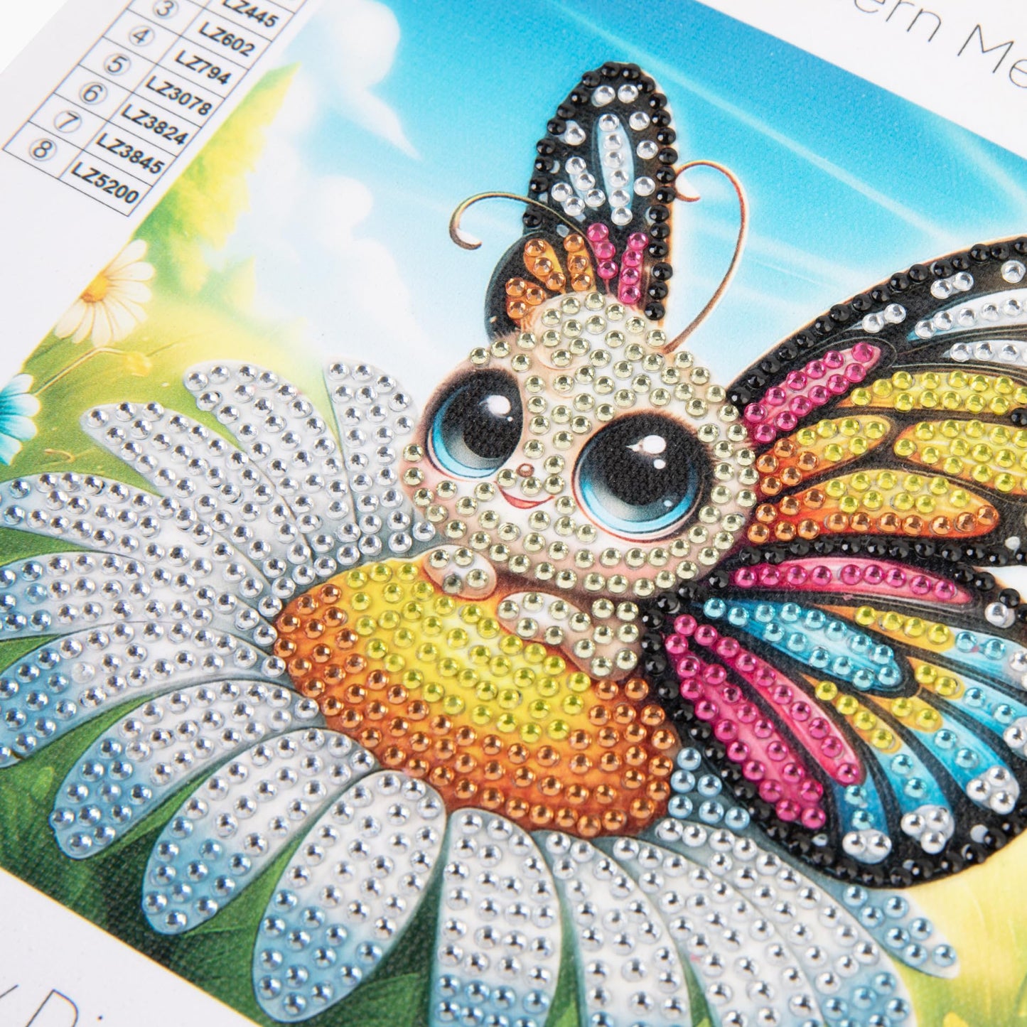 Modern Merch Small Diamond Art Packs Butterfly Deer & Penguin, Animal Diamond Dots for Adults, Jewel Art Painting Kits, Mini Gem Arts and Crafts for Adults, Round Drill 3 Pack Partial Drill