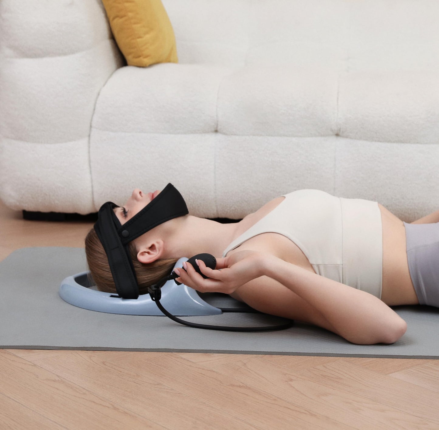 ECOGUN Posture Neck Exercising Cervical Spine Hydrator Pump - Relief for Stiffness, Restores Neck Curve