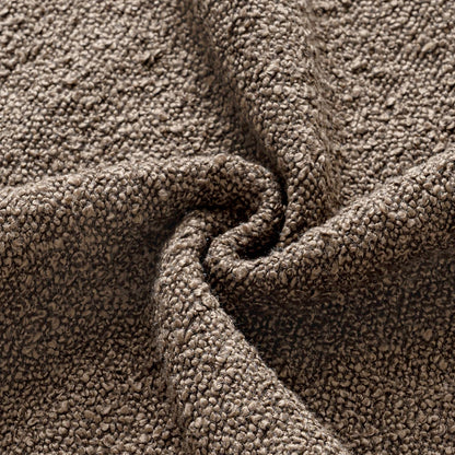 Pack 1 Decor,36x14 Inch MIULEE Textured Boucle Throw Pillow Cover Dark Brown Accent Solid Lumbar Pillow Case Decorative