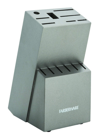 Farberware Juego de cuchillos de acero Inoxidable con sello bloque de 15 piezas