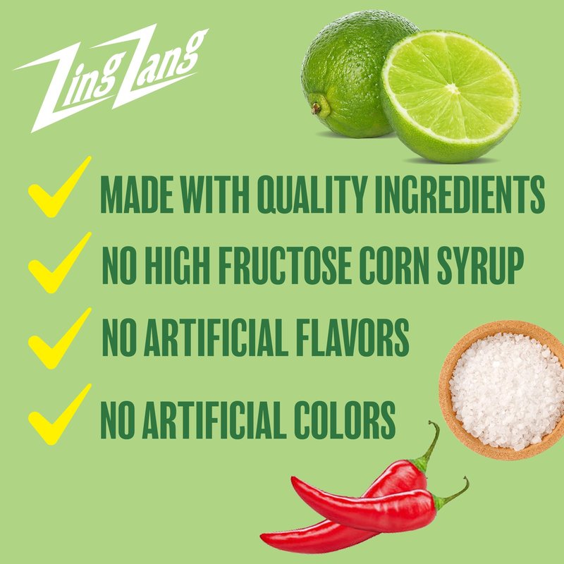Zing Zang Cocktail Salt Rimmer, Glass Rimming Salt for Cocktails, Bold Bloody Mary Flavor, 3 oz (Pack of 1)