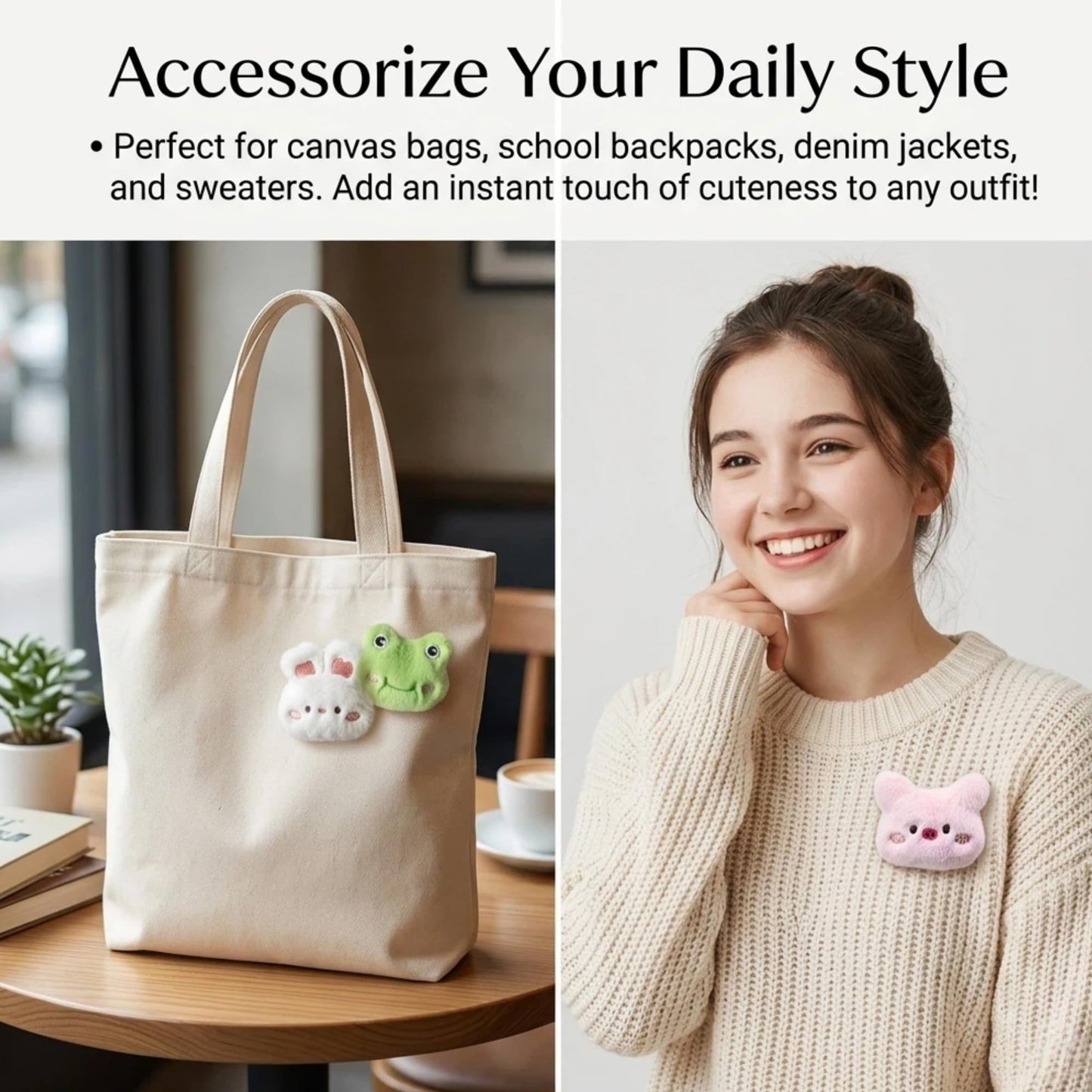 ZAOMENG 30 Pcs Cute Plush Brooch Bulk Stuffed Animals Party Favors Carnival Prizes,School Gifts,Goodie Bags Birthday Pinata Stuffers Classroom Prizes Treasure Box Backpack Accessories