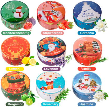 Scented Candles Gifts Set, 9 Pack Scented Candle Set Fragrances Flavor Natural Soy Wax 2.5oz Candles for Christmas Gift, Women, Mom, Wife, Birthday