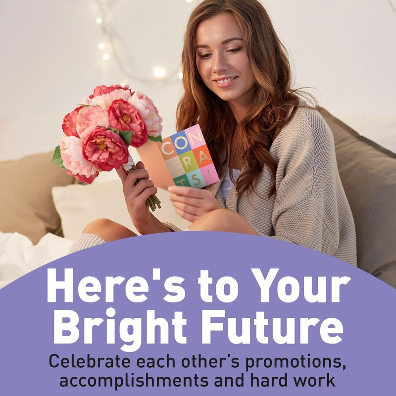 Sweetzer & Orange S&O Fun Congratulations Cards with Envelopes - Colorful Congrats Card Pack of 24 - Encouragement with Envelopes - Appreciation for Coworkers - Boxed Compliment Cards - Recognition
