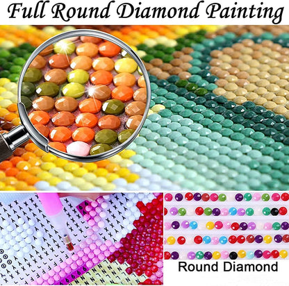 YIMORE Lightning Guitar 14x20 Inches 5D DIY Diamond Art Painting Kits Full Round Drill for Home Wall Decor