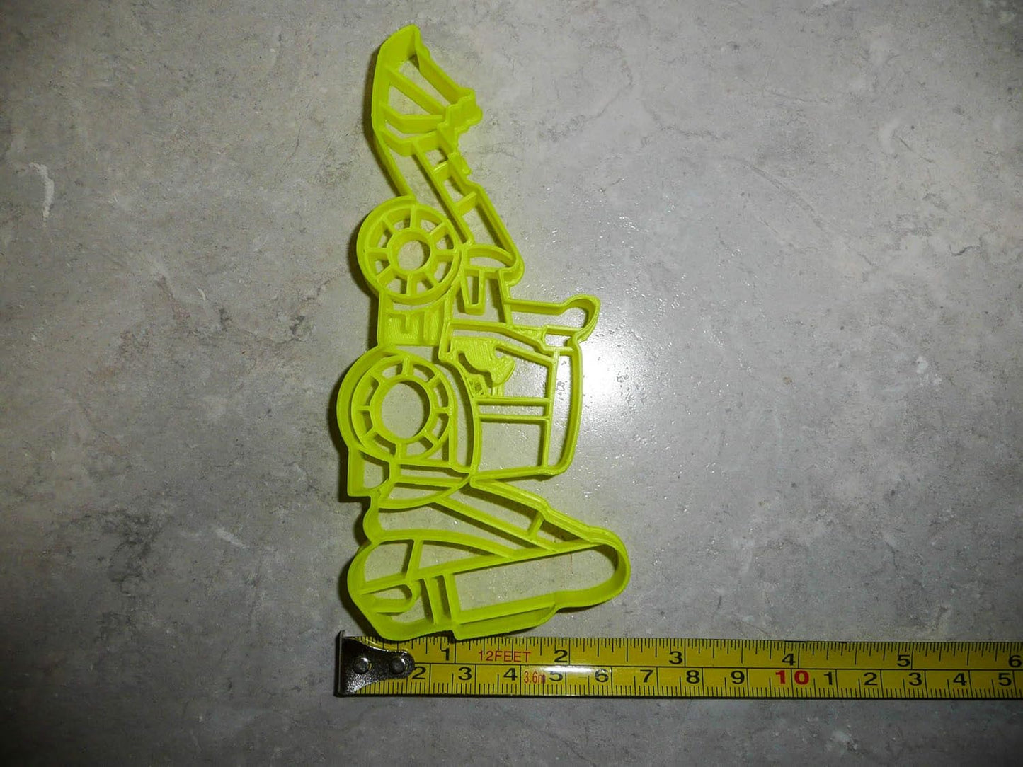 BACKHOE DIGGER Cookie Cutter - Excavating Construction Equipment Vehicle, Made in USA PR3231