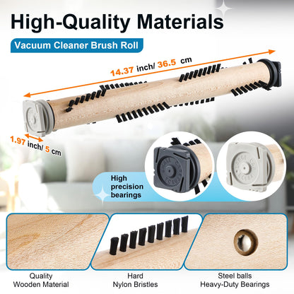 Ceoighe Vacuum Cleaner Brush Roll Compatible with Kirby Vacuum Cleaner G3/G4/G5/G6/Sentria, Ultimate G, Attachments Replacement Part, Brush Roller with Magnet&Ball Bearing for Deep Carpet Clean(1 Pcs)
