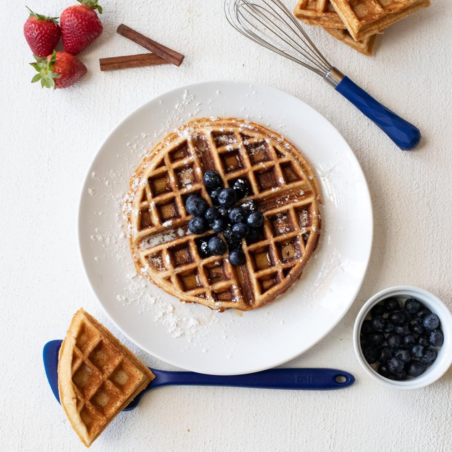 GIR: Get It Right Silicone Cooking Spatula Turner, Mini 11-In Slate, One-Piece Design & Heat-Resistant up to 425°F,