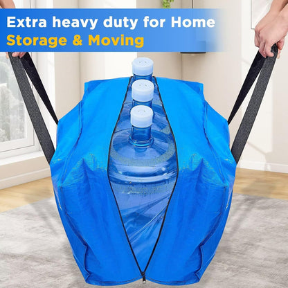 2 Pack Packing 29L 14W 13H BETU Moving Bags Moving Storage College Dorm Camping Travel PE Heavy Duty, Sturdy Handle