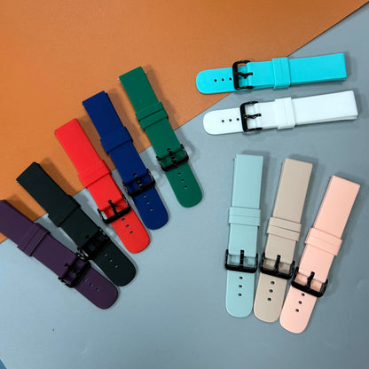 RuenTech Compatible with FITVII HM57 H56 Smart Watch Bands Women&Men, Replacement Silicone Straps Waterproof Wristbands for FITVII HM57 H56 Smartwatch (10-Pack)