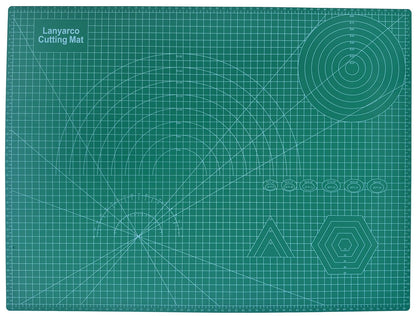Gundam Model Builder's Self Healing Cutting Mat Rotary Sewing Mat Quilting Cutting Board, Craft Cutting Board for Sewing, Double Sided, 2.4 Pounds, 5-layer 18" x 24"(A2)