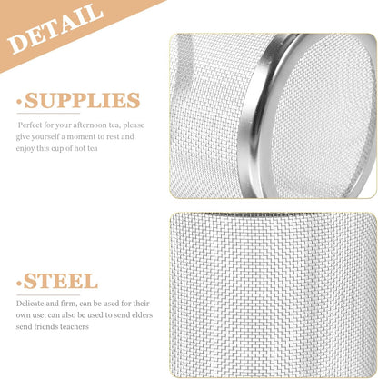 Kichvoe Stainless Steel Tea Strainer, Tea Kettle, and Mug Filter for Brewing Tea