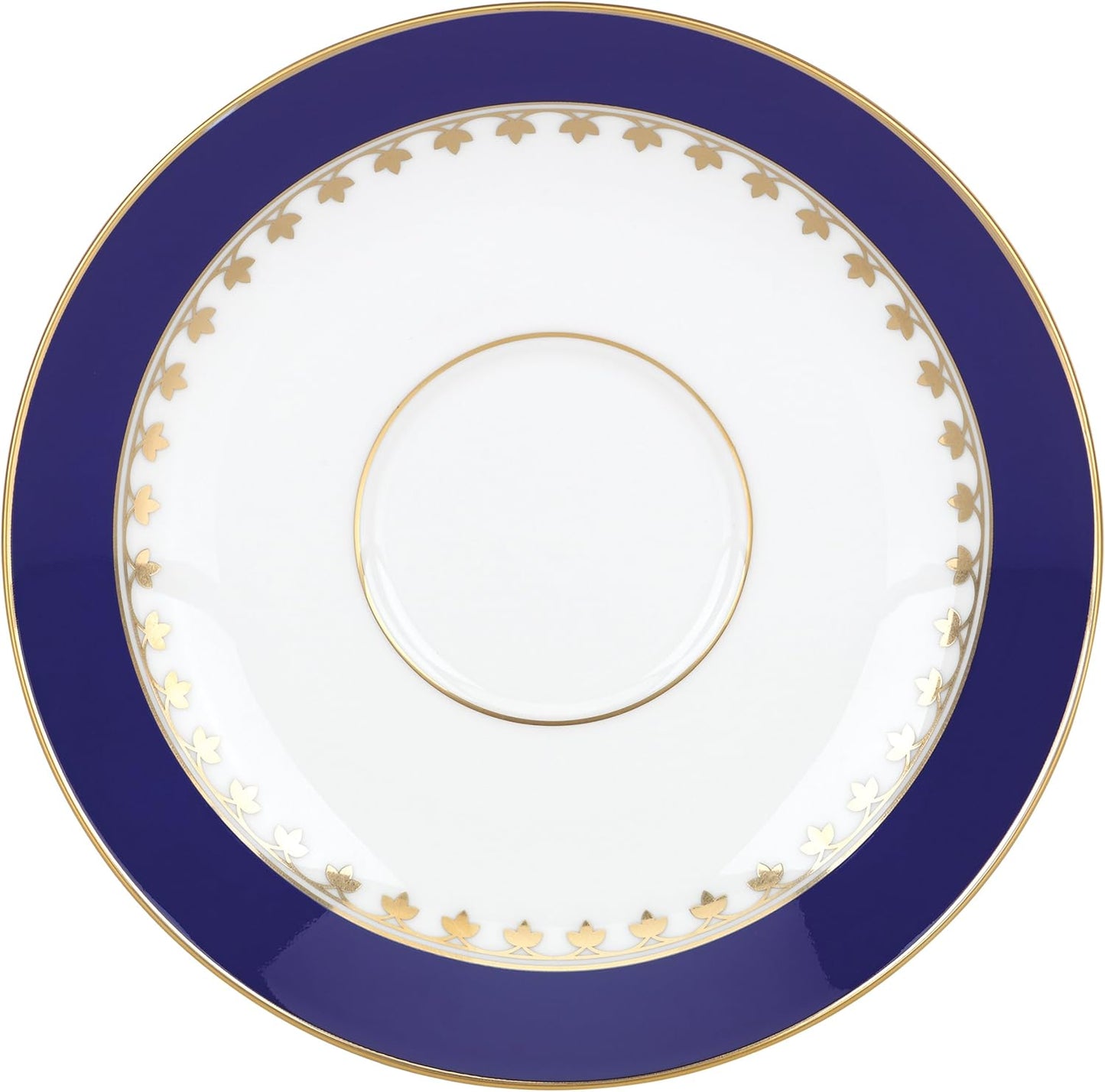 Lenox Royal Grandeur Saucer, Blue, 0.40 LB