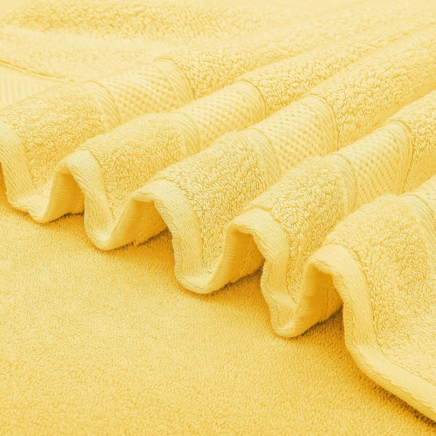 12-Piece 100% Set MoNiBloom Cotton Face Wash Cloth for Bathroom Home Hotel Spa Gym Yoga Shower Highly Absorbent Ultra