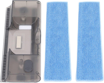 Vacuum Cleaner Replacement Water Tank, ABS Parts, Efficient Installation with 2 Mop Pads