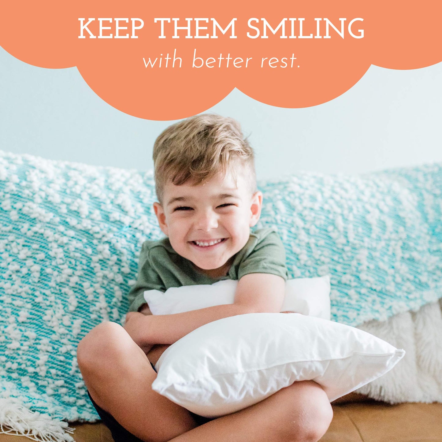 Youth Pillow - 16 X 22 - Soft & Hypoallergenic - Kids Sleeping Pillow - Toddler Bed Pillow - Perfect Size - Backed by Our Love The Fluff Guarantee (1 Pack)