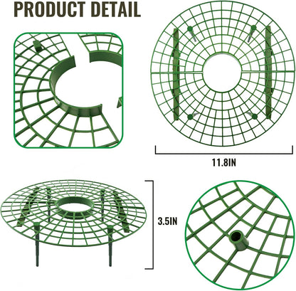 12 Pack (green-12 pack) Strawberry Supports, strawberry holder plants live for planting,Strawberry Growing