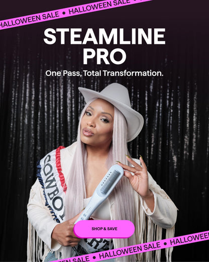 Wavytalk Pro Steam Hair Straightener Brush, Steamline Pro 3 in 1 Straightening Brush, Steam Reduces Damage, Nourishes Hair, and Expedites Straightening