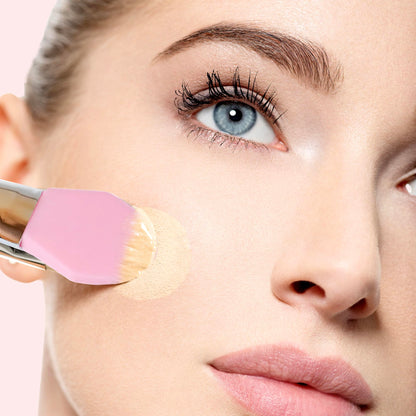 StansOut Memory Foam Makeup Sponge – No-Water-Needed Blender for Liquid, Cream & Powder Foundation – Airbrush Finish, Flawless Application