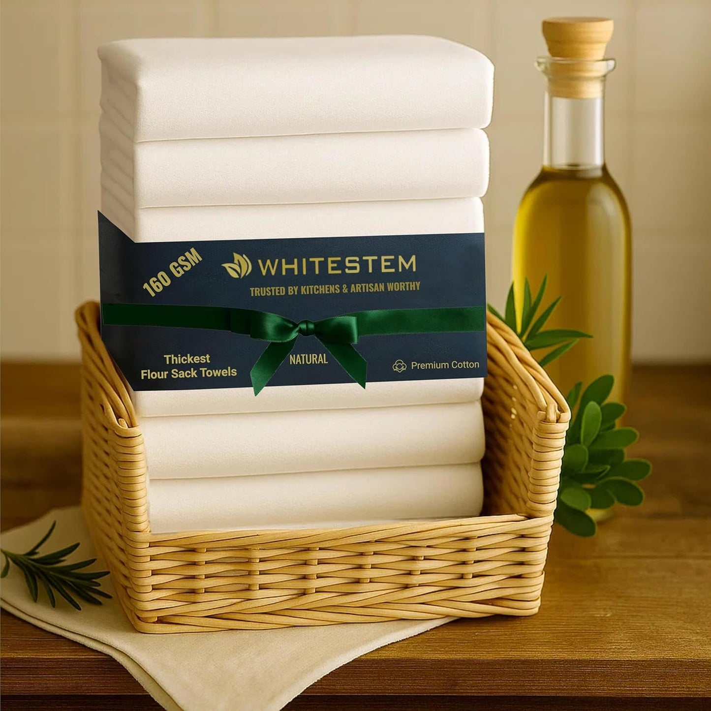 28 28 Pack 12 Flour Sack Towels x of Cotton Kitchen Towels, Dish Towels and Tea Towels for Embroidery, Thick Absorbent