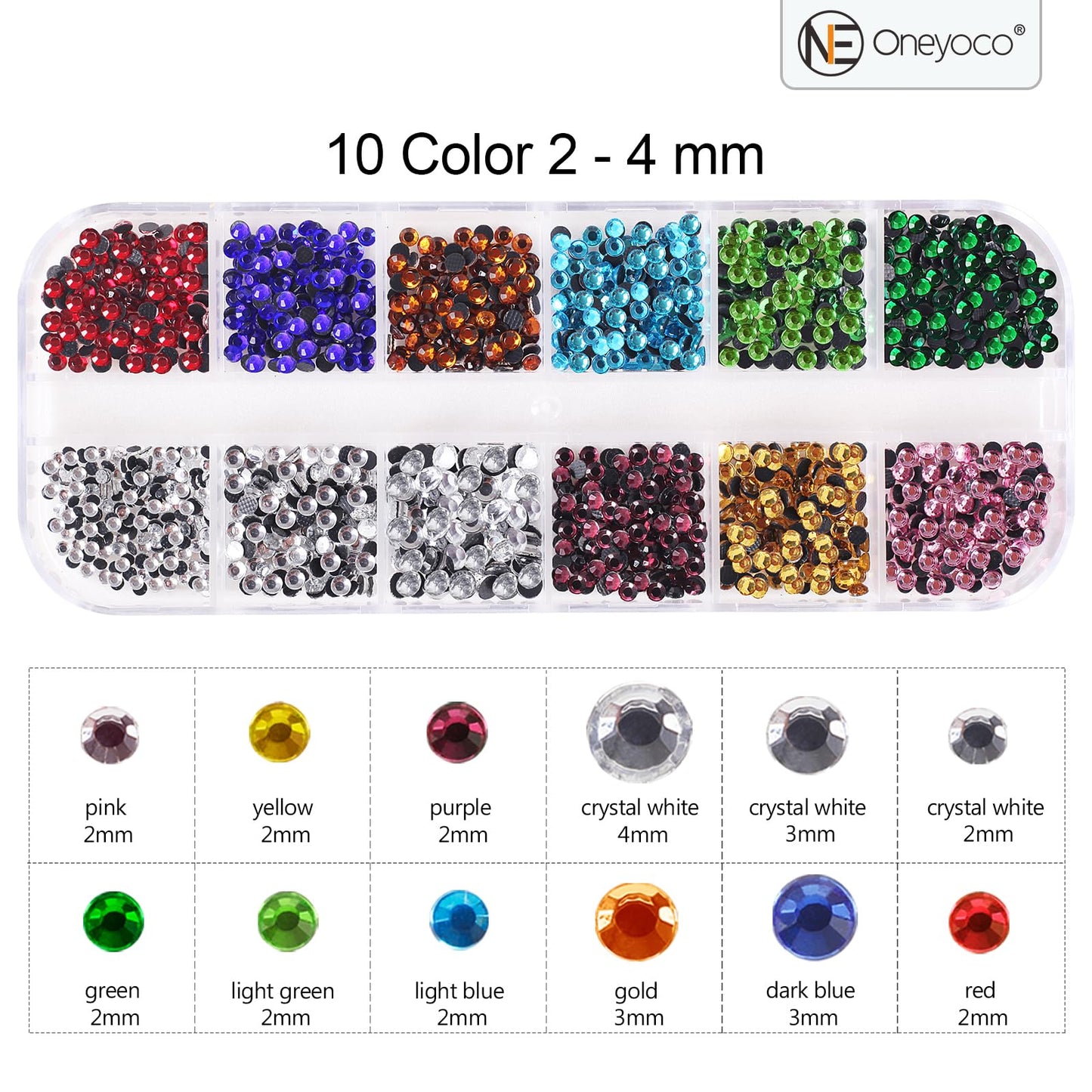 Oneyoco Hotfix Rhinestone Setter, Rhinestone Applicator Tool Kit with Rhinestones, Hot Fixed Wand for Clothes, Fabric Crafts