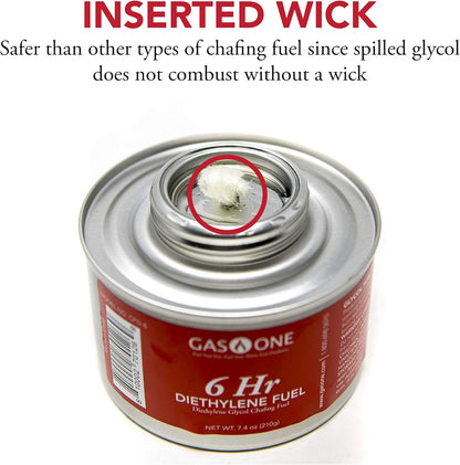 1 pc - 6 Hr Cooking Wick Liquid Safe Fuel for Chafing Dish