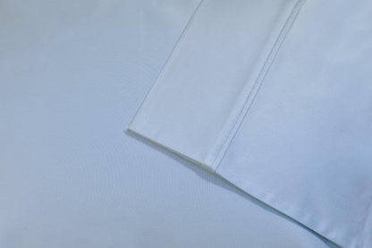 Superior 700 Thread Count Egyptian Cotton Pillowcase Bed Set - King, Light Blue - Includes Two Pillowcases