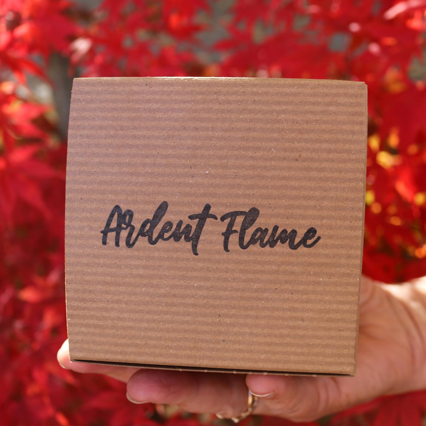 Ardent Flame Candles | Lemon Verbena | 100% Natural Soy Wax Candle for Home Decor | Highly Scented | Premium Fragrance | Handmade in Vermont, USA | 8 oz | Long Lasting | Gift for Women and Men