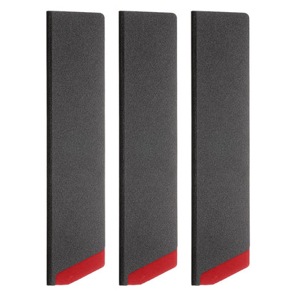 uxcell 3Pcs Knives Edge Guard, 9.8"x2.2" ABS Knife Cover Sleeves Blade Protector Universal Knife Sheath for Home Kitchen