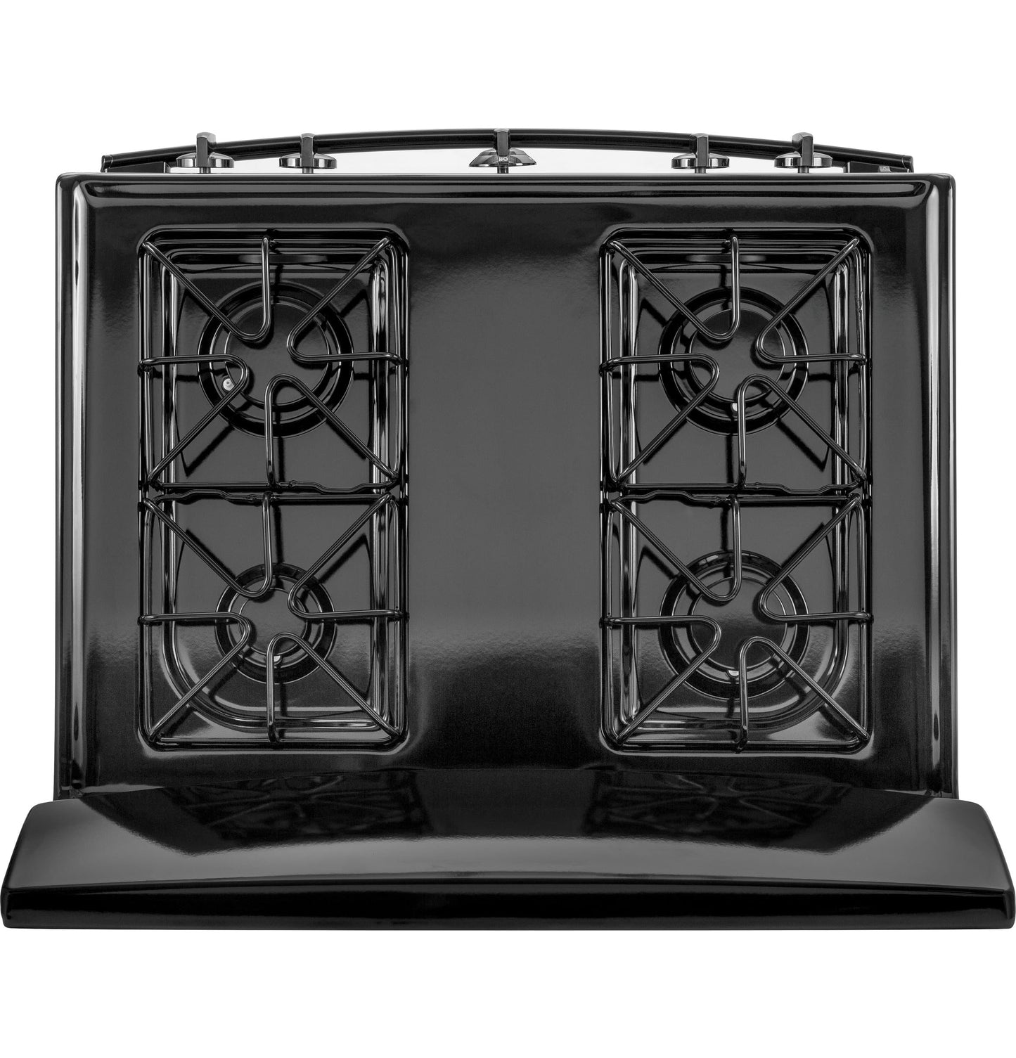 GE 30-Inch Freestanding Gas Range with 4 Sealed Burners, Standard Clean Oven, Black