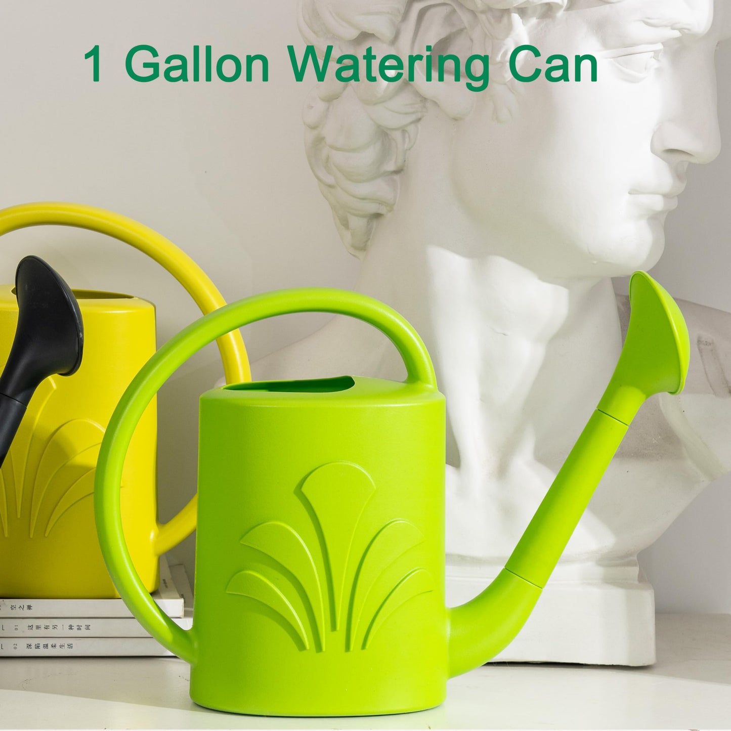 Plant Watering Can 1 Gallon, Watering Can for Outdoor Plants with Sprinkler Head