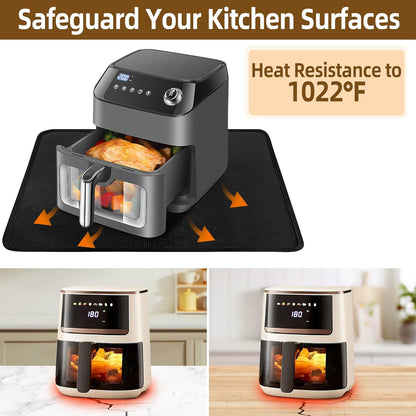 Hot Pads for Kitchen, Heat Resistant Mats for Countertop - 15 X 18 Inches Silicone Protector for Coffee Maker