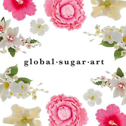 13 4 Inch Dummy Global Sugar Art x Cake Styrofoam Fake Cake for Decorating, Display & Practice