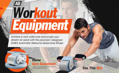 Ab Roller Wheel Ab Workout Equipment Ab Exercise Equipment Workout Equipment Home Gym Equipment Ab Machine for Men Women for Abdominal & Core Strength Training