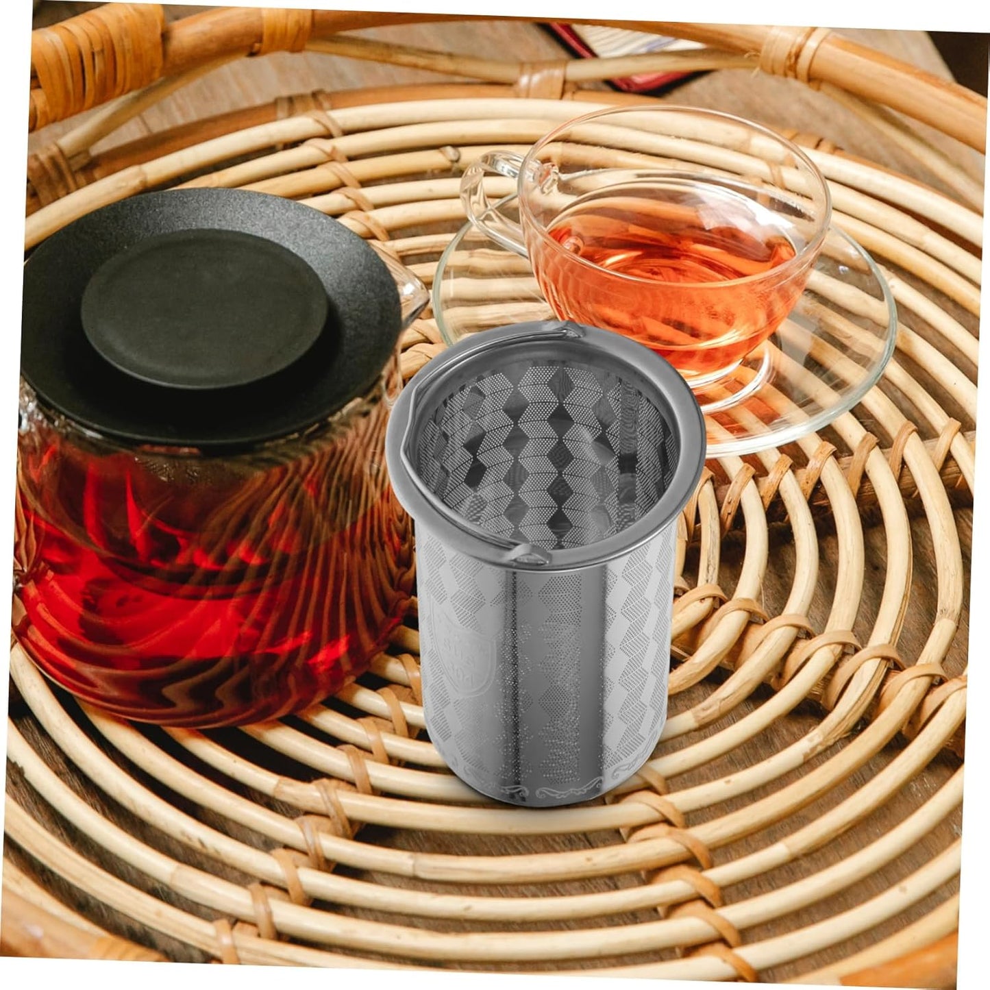 3pcs Stainless Steel Tea Leak Diffusers, Mesh Strainer Replacement for Teapot, Kettle, Coffee Strainer