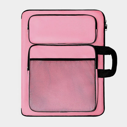 TreochtFUN Art Portfolio Kids Drawing Supply Bag 15 x 18 in for Children Lesson - Artwork Case Storage Sketchbook,Drawing Pencil,Artist Set
