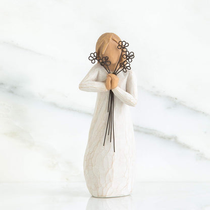 Willow Tree Sculpted Hand-Painted Figure, Friendship