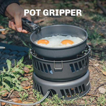 Fire Maple Versatile Outdoor Cooking Set Gas Stove Aluminum, Compact & Durable Camping Cookware Kit