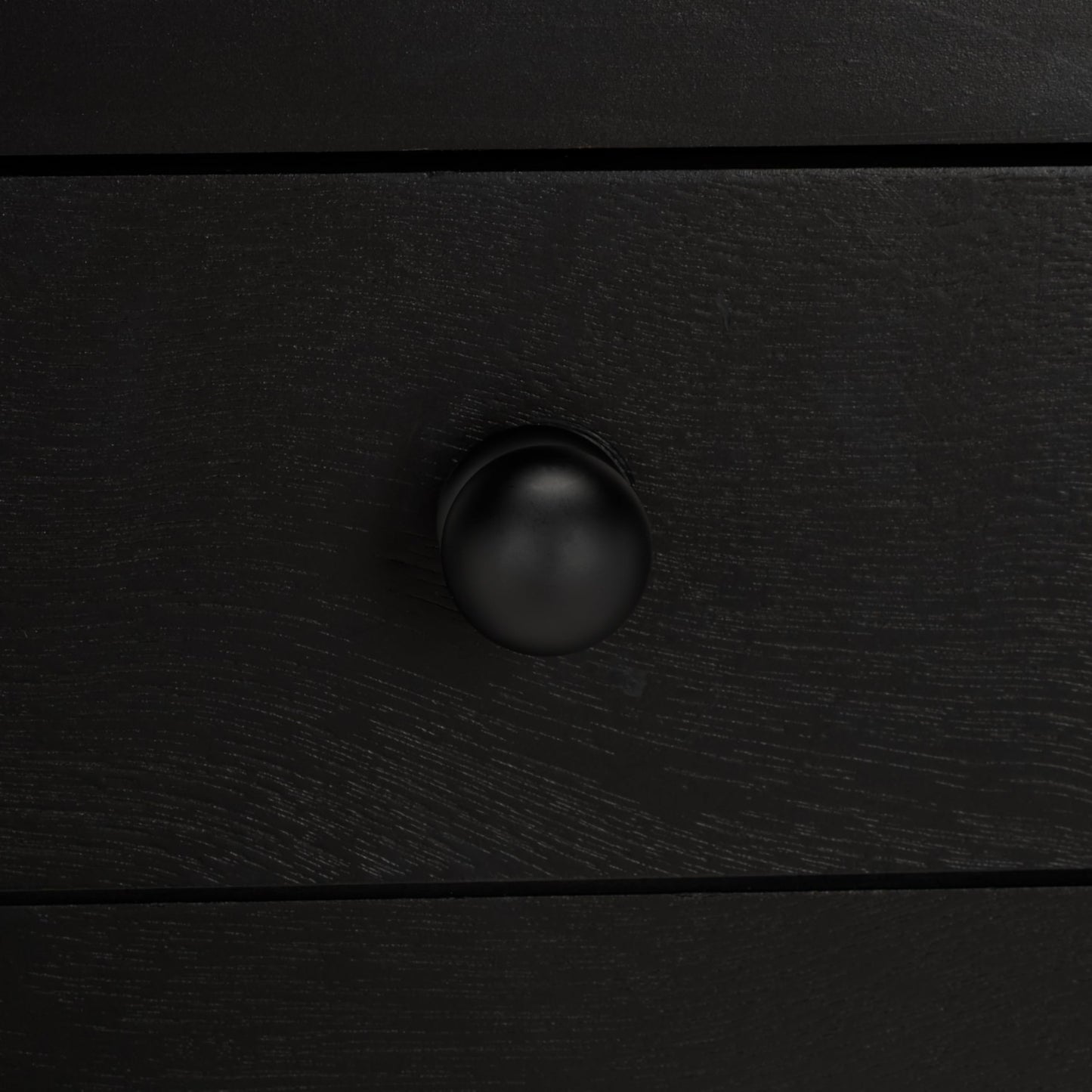 SAFAVIEH Furniture - Haven 2-Drawer Writing Desk - Matte Black - Solid Wood - Classic Storage Design - Ideal for Home Office, Den, Living Room, 42.1" W x 18.9" D x 29.5" H (DSK5715B)