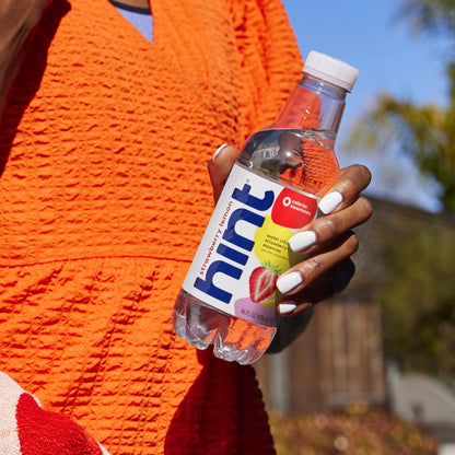 Hint Fruit-Infused Bottled Water, 4-Flavor Red Variety Pack - Sugar Free Flavored Water with Zero Calories, Natural Fruit Essences, and No Artificial Sweeteners - 16 Fl Oz (Pack of 12)