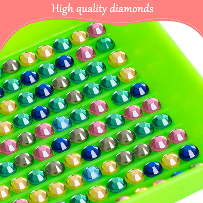 KEYRANKE 12 Pack Princess Diamond Painting Kits for Adults 5D DIY Diamond Art Kit Paint with Round Full Drill Diamonds for Beginners Gem Paintings Art for Home Wall Decor Gifts (12X12 Inch)