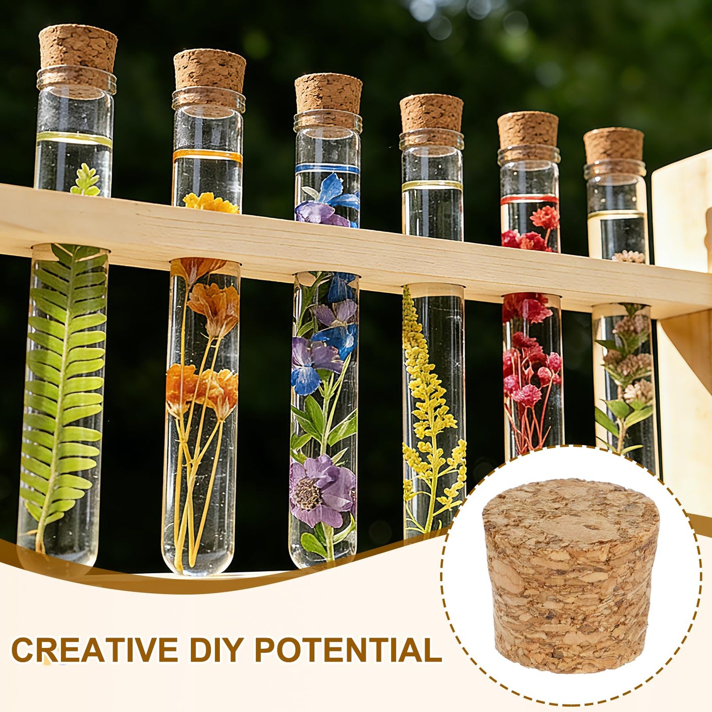 uxcell 12Pcs Glass Vials Small Bottles, 12ml DIY Decoration Glass Jars with Cork Stopper for Crafts Art Craft Sample Bottle Storing Beads Wedding Favors Decorations